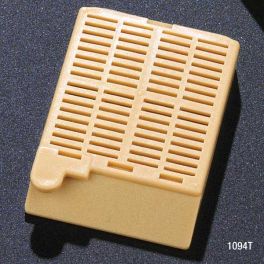 Globe Scientific 1094T Tissue cassette, 35°, tan 1000/CS