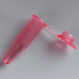 Globe Scientific 110573R PCR tube, 0.6mL, PP, red 1000/BG