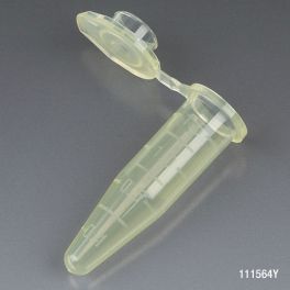 Globe Scientific 111564Y Microcentrifuge tube, 1.5mL PP 500/BG