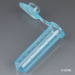 Globe Scientific 111574B Microcentrifuge tube, 2.0mL PP 500/BG