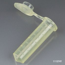 Globe Scientific 111574Y Microcentrifuge tube, 2.0mL PP 500/BG
