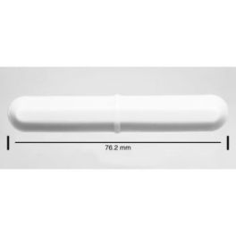 Bel-Art 37110-0003 Spinbar Teflon Coated White Octagon Magnetic Stir Bar, 3"x 1/2", 1/EA