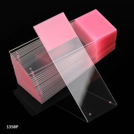 Globe Scientific 1358P Charged slide, pink frost 1440/CS