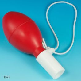 Globe Scientific 1672 Pipette bulb, safety,universal EA