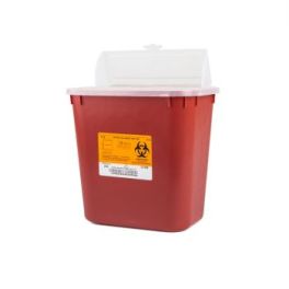 Medegen Medical Products 8704 Stackable Sharps Containers, Polypropylene, 2 Gallon, 24/CS