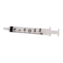 Becton Dickinson 309656 3mL Single Use General Use Syringe with BD Slip Tip 800/CS