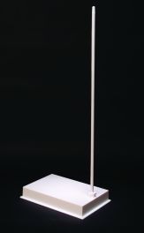 United Scientific 54101 SUPPORT STAND W/ROD, PLASTIC, 6" X 9" BASE, 30" ROD - SIDE HOLE 1/EA