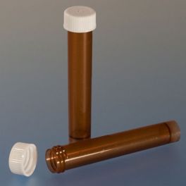 Globe Scientific 6102AM Transport tube, 10mL, amber PP 1000/CS
