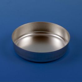 Globe Scientific 8308 Aluminum dish, 70mm, 80mL 1000/CS