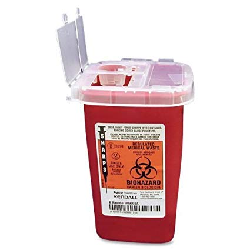 Becton Dickinson 305635 Phlebotomy Sharps Container, 1QT, 60/CS