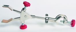 United Scientific CLCORK2 2-PRONG BURETTE CLAMP WITH BOSS HEAD, CORK COATED GRIPS 1/EA