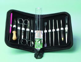 United Scientific DSET14 DISSECTING INSTRUMENTS , DELUXE SET OF 14 1/EA