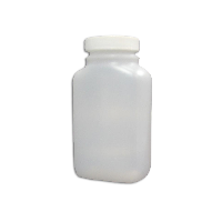 ESS 0250-1902-QC Capsure Oblong Bottle 8 oz. WM, HDPE, Bottle w/cap attached 120/case