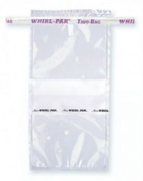 Nasco B01254WA Whirl-Pak Bags W Sodium Thiosulfate 11.4 x 22.9cm 300mL, 100/CS