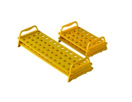 United Scientific P20204 RACK FOR MICRO TUBES, PC, 48 PLACES, YELLOW 8/PK