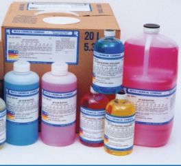 Ricca Chemical 1501-1 Buffer, Reference Standard, pH 4.00 ± 0.01 at 25°C (Color Coded Red),  4L, 1/EA