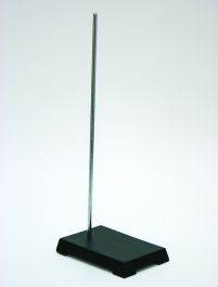 United Scientific SSB4X6-CI SUPPORT STAND W/ ROD, CAST IRON, 4" X 6"  BASE WITH 18" ROD 1/EA