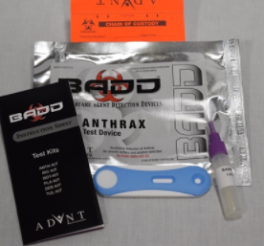 Advnt Biotechnologies ANTH-KIT-10 AdVnt's BADD Anthrax Biowarfare Detection Test Kit 10/PK
