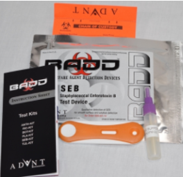 Advnt Technologies SEB-KIT-10 AdVnt's BADD SEB Biowarfare Detection Test Kit 10/PK