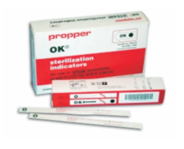 Propper OK 26410300 Steam Sterilization Monitor Strips 250/PK