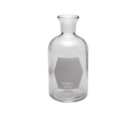 Kimble 15070G-00 300mL BOD Bottles, Without Stoppers and Without Numbers 24/CS