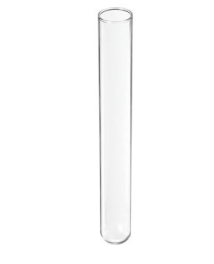 Kimble 73500-16150 150mm Plain Disposable Borosilicate Glass Tubes, Length 150mm, OD 16mm, Volume 23mL, 1000 C/S