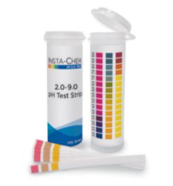 Micro Essential Laboratory 82090 Insta-Chek pH Test Strip Test Range 2 to 9 100/CS