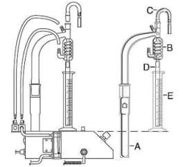 Kimble 479156-3001 Midi-Vap Distilling Head, 3", 1/EA