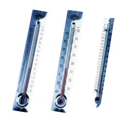 United Scientific THMCF1 METAL BACK STUDENT THERMOMETER, FLAT BACK, -20° TO 230° F / -30° TO 110° C 1/EA