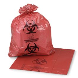 Medegen 5001.4 Autoclave Bags Biohazard Red/Black 8x12 200/CS