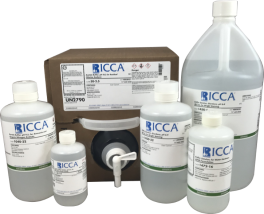 Ricca Chemical 1580-16 Buffer, Reference Standard, pH 8.00 ± 0.01 at 25°C, Fisher SB112-500 500ML 1/EA